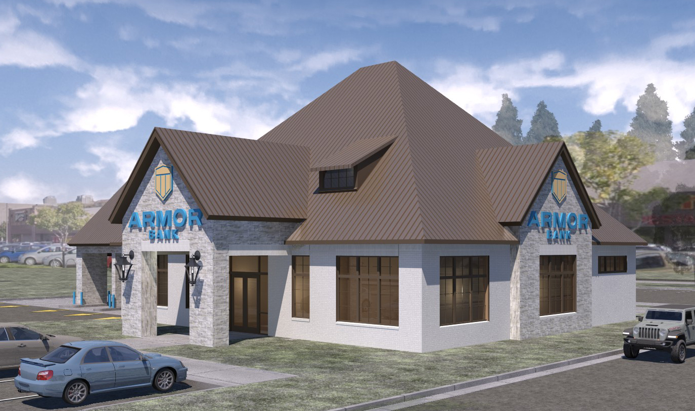 Armor Bank's Trumann Branch Rendering