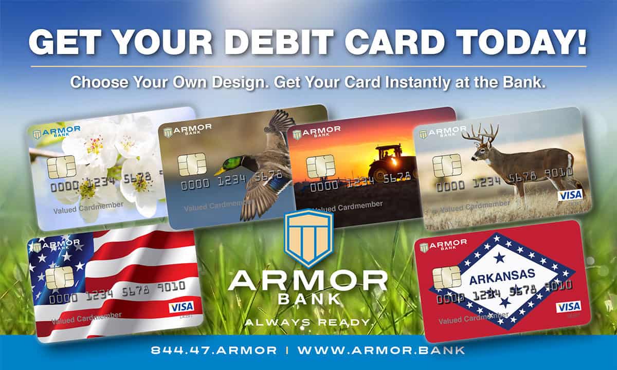 Get your Debit Card Today!